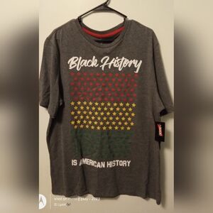 NWT Black History is American History short sleeve T-Shirt